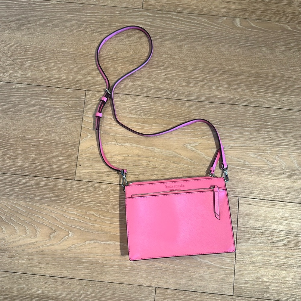 Kate spade Zip Crossbody Cameron Monotone Bright Peony